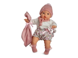 Boneco Bebé Baby Llorón Berjuan 50 Cm