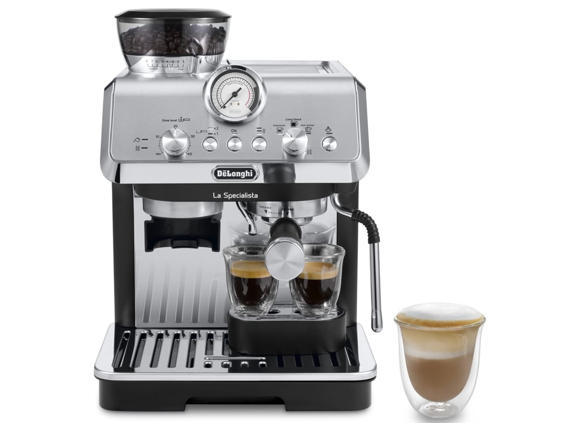 Máquina de Café Manual DELONGHI EC9155.MB La Specialista Arte (Outlet Caixa Aberta - 15 bar - Café Grão)