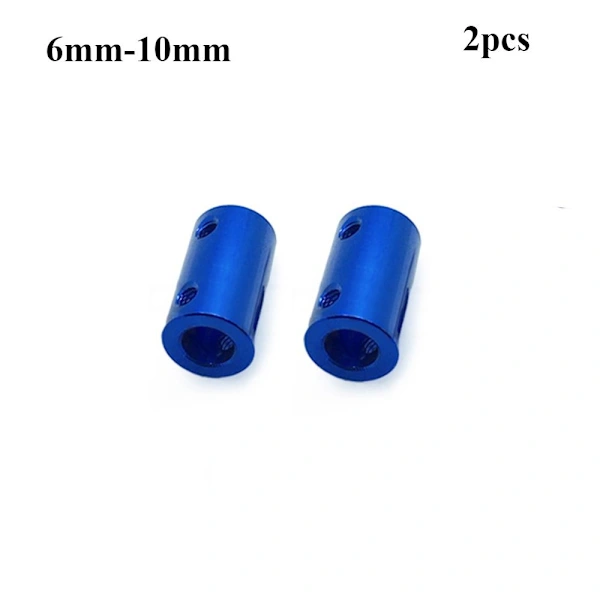Conjunto De 2 Acoplamentos De Eixo Rígido Para Impressora 3d, 6mm, 10mm