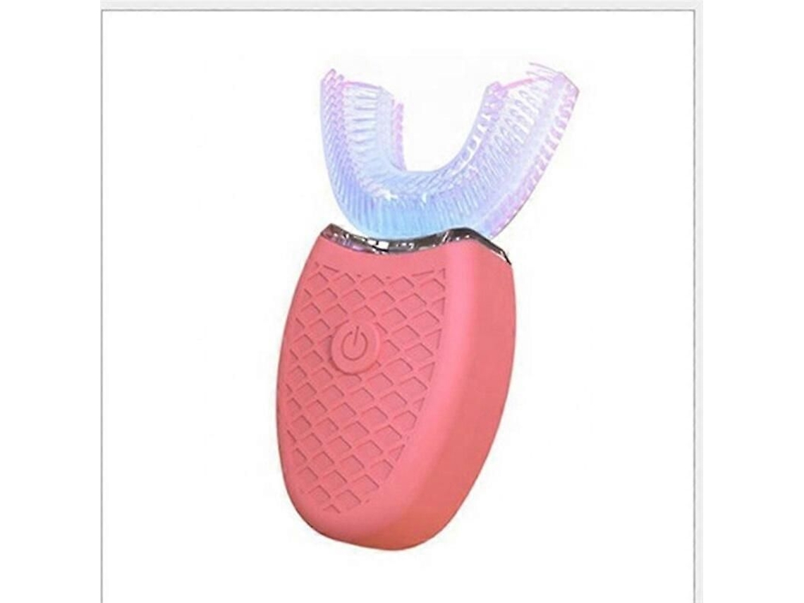 Escova De Dentes Elétrica Sônica Tipo U Com Cabeça De Silicone, Carregamento Inteligente De 360 ​​graus, À Prova D'água E Para Clareamento Dental.