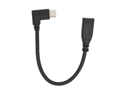 Cabo De Extensão Usb 3.1 Tipo C Macho Para Fêmea 20cm Transmissão Rápida E Carregamento