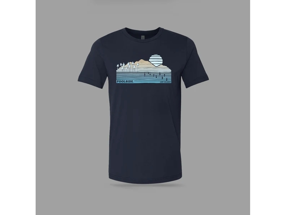 Camiseta Poolside Vacation ROCKINSTONE Unissex Adulto Mais Vendida Tamanho: M