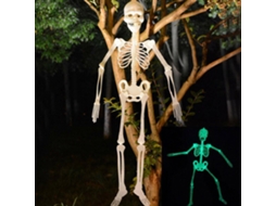 Esqueleto Luminoso de 90cm para Halloween, Flexível, Fantasioso LAXISCREED