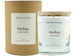Vela ALCHEMYA Relax Musk Branco (10 cm)