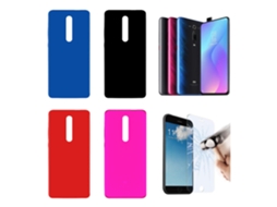 Lurelia Kit Proteção Para Xiaomi Mi 9t / Redmi K20 4g, Capa Tpu Gel E Vidro De Ecrã
