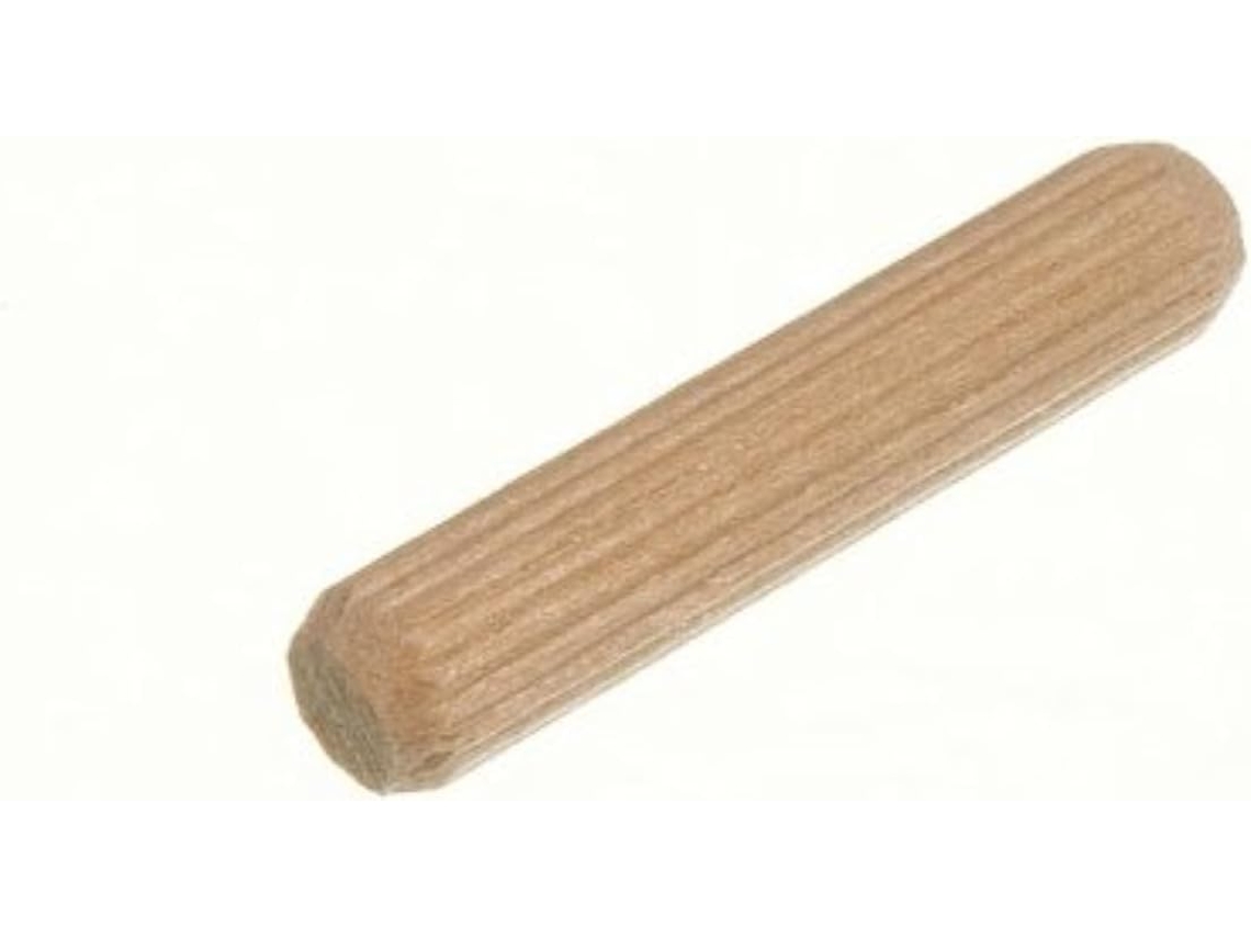 Kit Completo Para Projetos "faça Você Mesmo" Com 1000 Cavilhas De Madeira Dura Ranhuradas M6 X 30 Mm