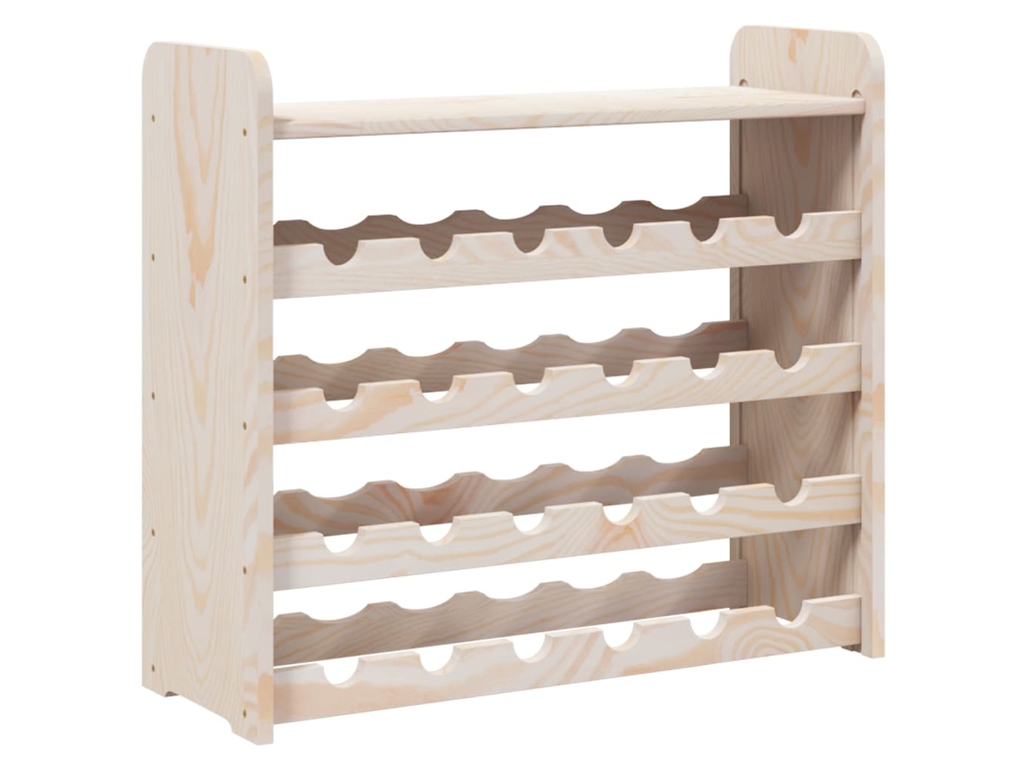Wine Rack, Wine Racks Vidaxl Marrom Madeira De Pinho (n/a)