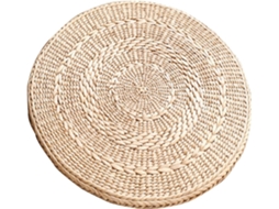 Puff De Café, Tapete De Palha Ultra Bo, Almofadas De Palha Milho Tecidas À Mão Para Sala Estar E Pátio, C, 45cm