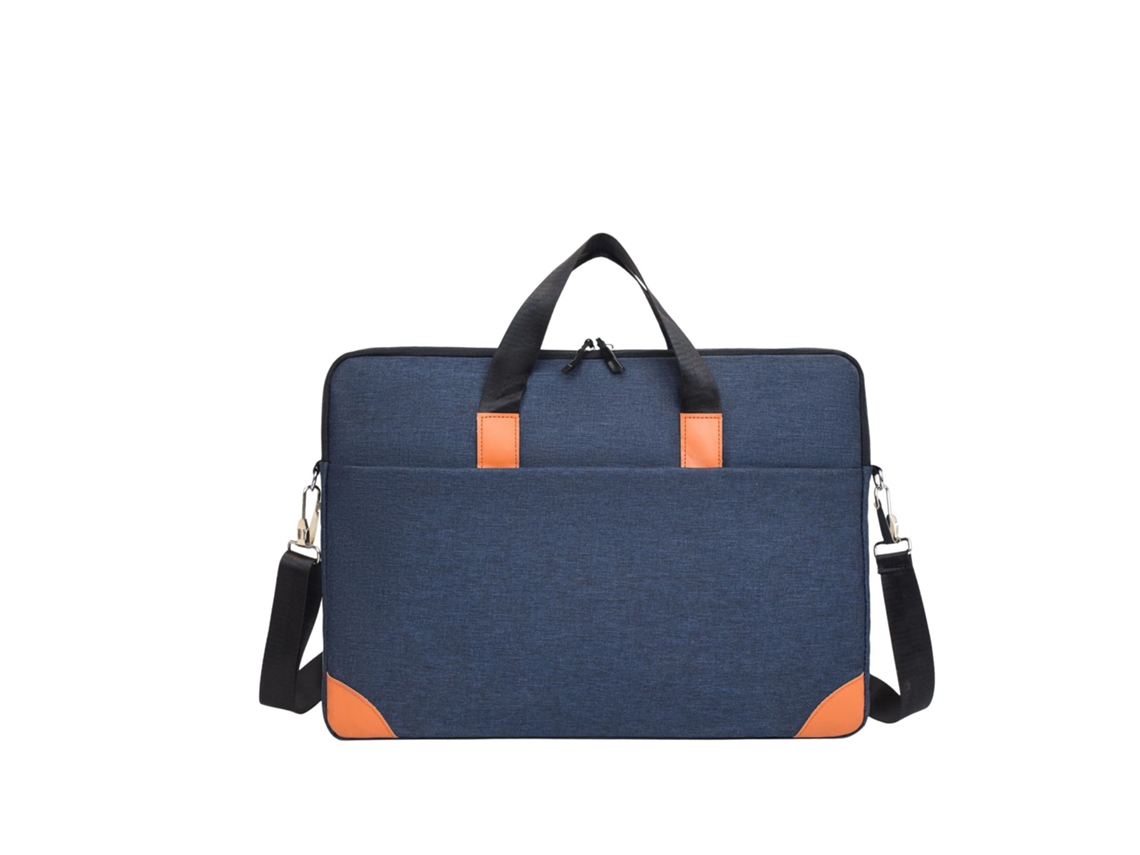 Bolsa impermeável para laptop de 13 polegadas, bolsa mensageiro azul escura Cuich