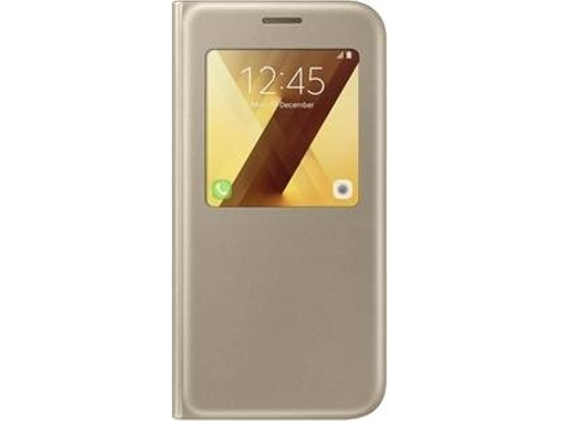 Capa SAMSUNG Galaxy A5 2017 S View Dourado