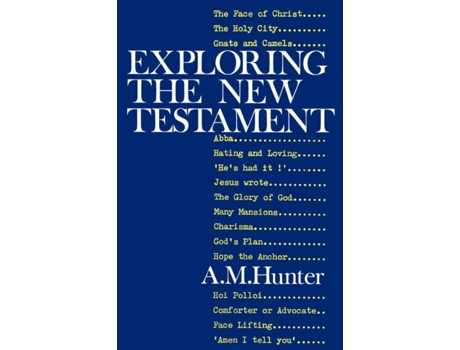 Livro Exploring the New Testament A. M. Hunter (Inglês)