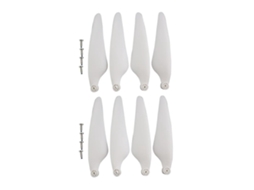 8 Hélices Para Quadricóptero Hubsan Zino H117s Acessórios Para Avião Slowmoose