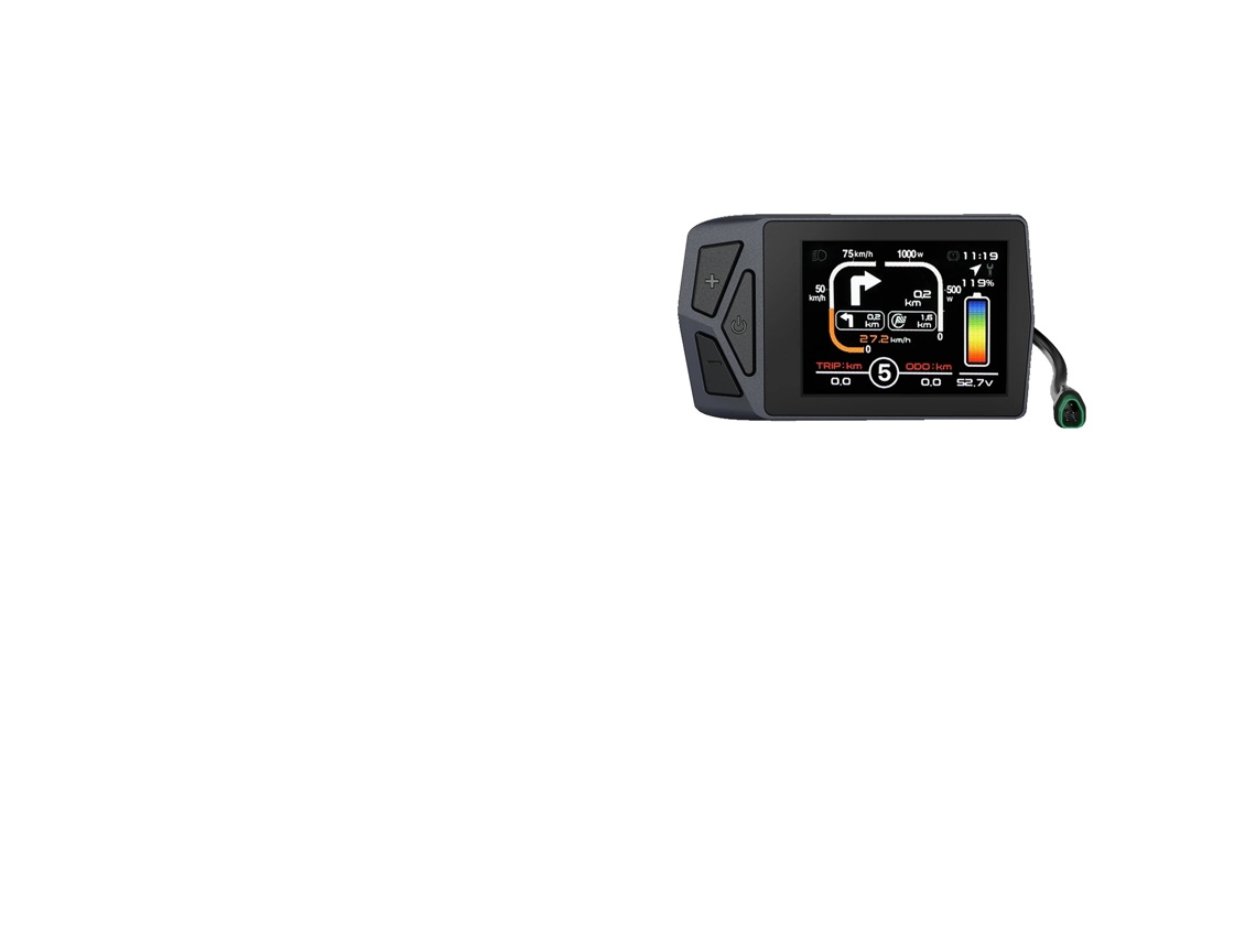 Display De Ebike, Tela Tft De 4 Polegadas, Design À Prova D'água, Ekd01 ( Protocolo Can )