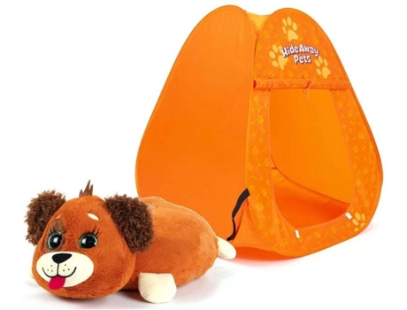 Peluche com Tenda ESCONDIDITOS Cão (15.24x30.48x38.73 cm)