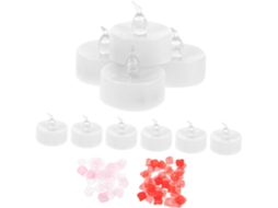 Conjunto de 12 Elegantes Luzes Led para Casamento. SFUSHOS