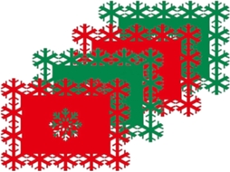 Jogo Americano de Natal AQUAFORGE