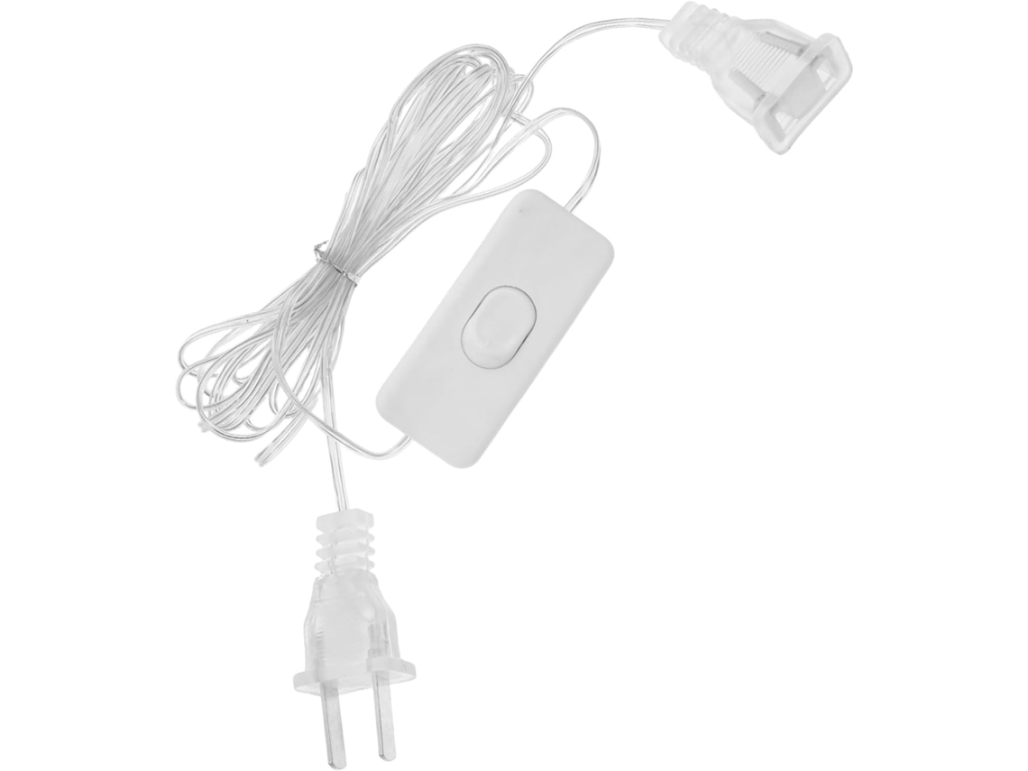 Cabo De Extensão De Alimentação Para Fita Led De 5m, Conector De Luz Rgb, Decoração Neon. Gokoco
