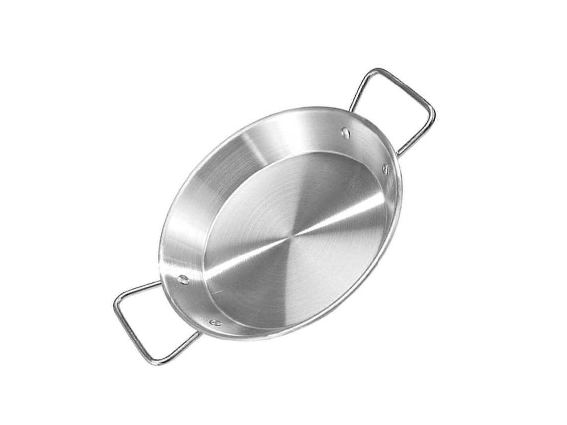 Bandeja De Servir Com Alça Dupla Em Aço Inoxidável, Resistente Ao Calor, Ideal Para Festas Na Cozinha E Ao Ar Livre.
