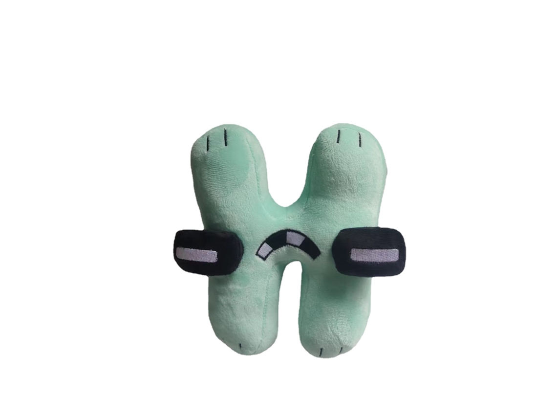 Peluche HXDZFX Letra H 24 Cm