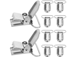 Conjunto De 25 Prendedores E Clipes Metal Popetpop Com Design Bico Pato, Multifuncionais E Duráveis Para Uso Doméstico