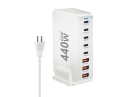 Estação de Carregamento LAXISCREED 8 Portas Usb c Rápido