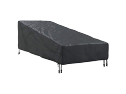 Conjunto 1 Cobertura Externa Vidaxl Preto Oxford (203 X 81 X 63 Cm)