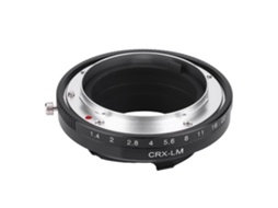 Anel Adaptador Crx Lm Para Lentes Contarex Crx Em Câmeras Com Montagem Lm