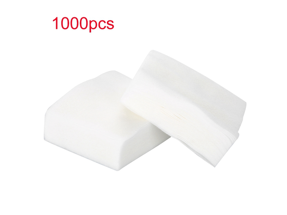 1000 Toallitas De Algodón Desechables Para Quitapintura De Uñas Y Maquillaje Limpiador Algodón