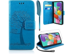 Capa Samsung Galaxy A51 HONGWE. Azul