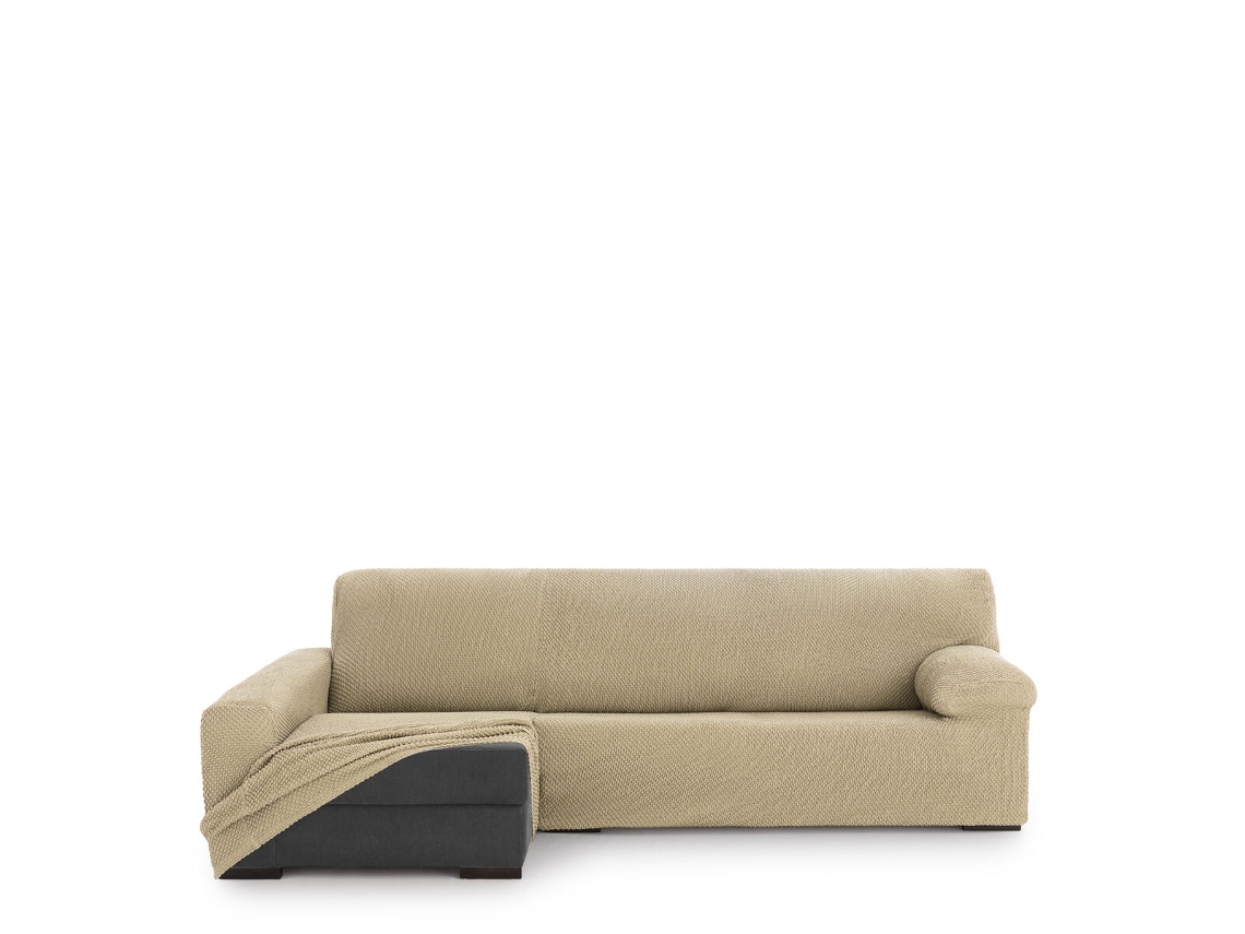 Capa para chaise longue de braço comprido esquerdo EYSA THOR Bege 170 x 110 x 310 cm