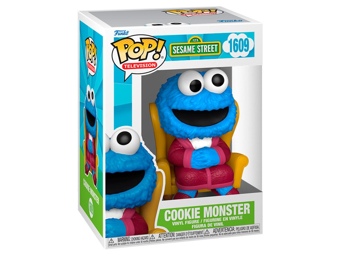Boneco Pop Rua Sésamo Cookie Monster