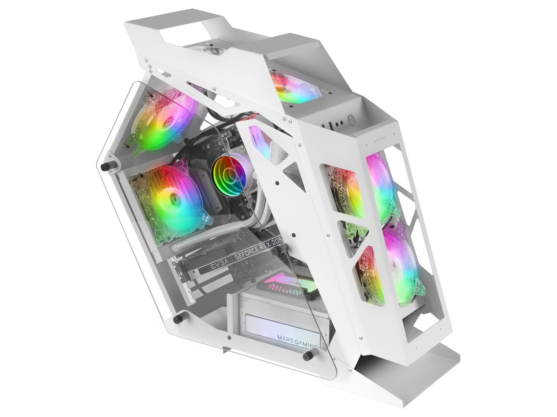 Caixa Semitorre Atx MARS GAMING Mc61 Branco