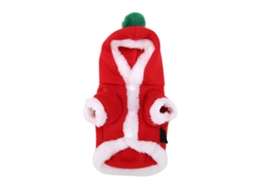 Laxiscreed Disfarce De Natal Para Cão Com Casaco De Inverno Para Festas Pet (m)