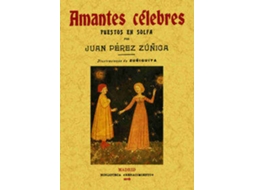Livro Amantes Célebres de J C Gónzalez (Espanhol)