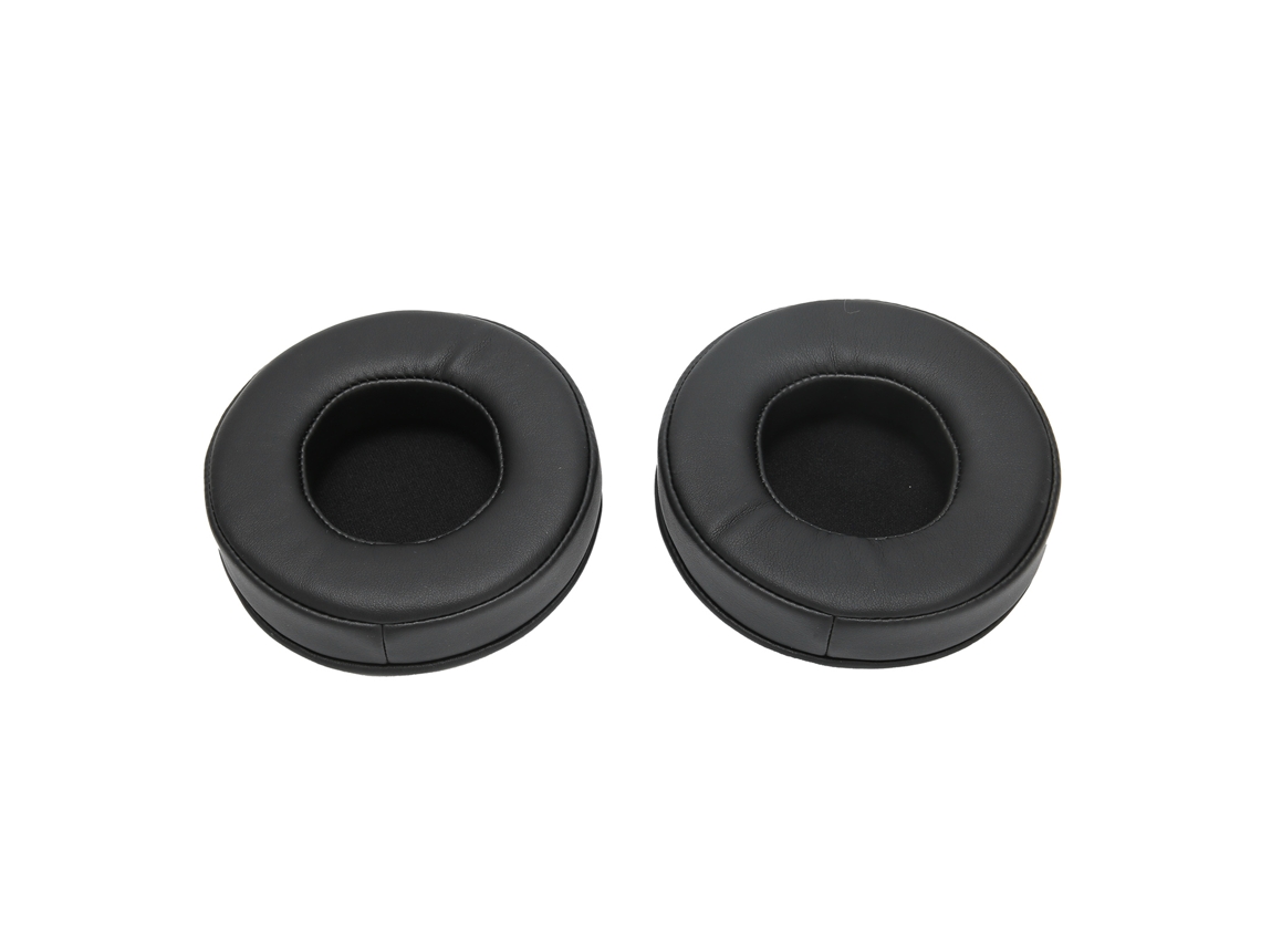 Almofada para Fones de Ouvido 95mm, Confortável, Couro Artificial Preto | S/MARCA