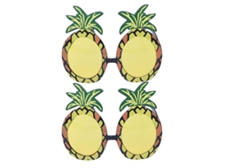 4pcs Copos De Abacaxi Allinless