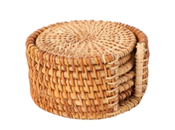 6 Tapetes Rattan Vintage LAXISCREED