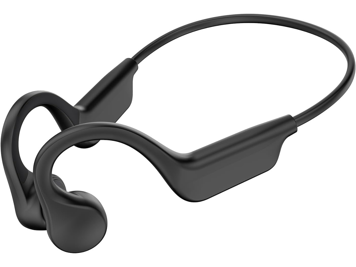 Fones De Ouvido De Condução Óssea Bluetooth 5.3, Orelha Aberta, À Prova De Suor E À Prova D'água Para Corrida E Uso Diário (preto)