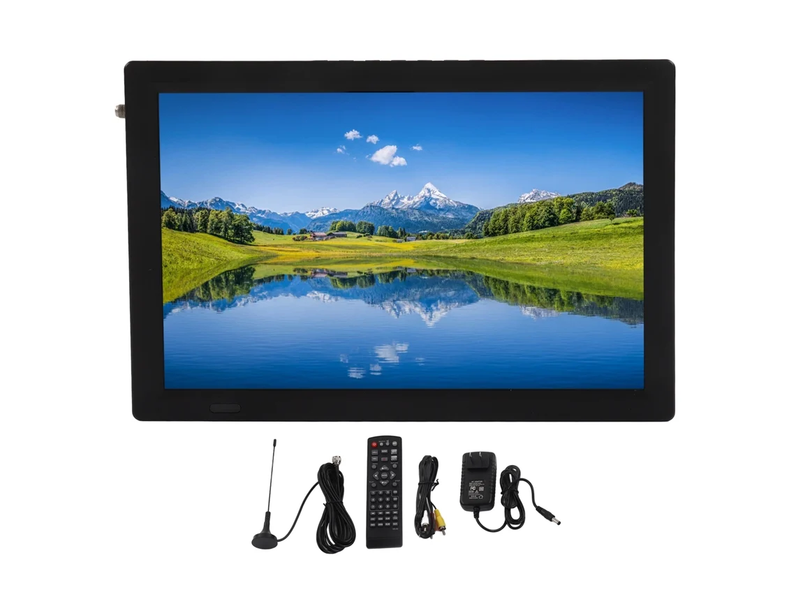 Tv Portátil Led (tela Digital, Recarregável)