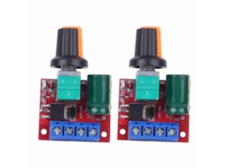 Controlador De Velocidade Pwm Mini Motor Dc 4.5v-28v 5a Driver Led Módulo Ajustável 2pcs