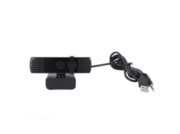 Webcam USB Full HD 1080p, lente grande angular 120°, com microfone para computador S/MARCA