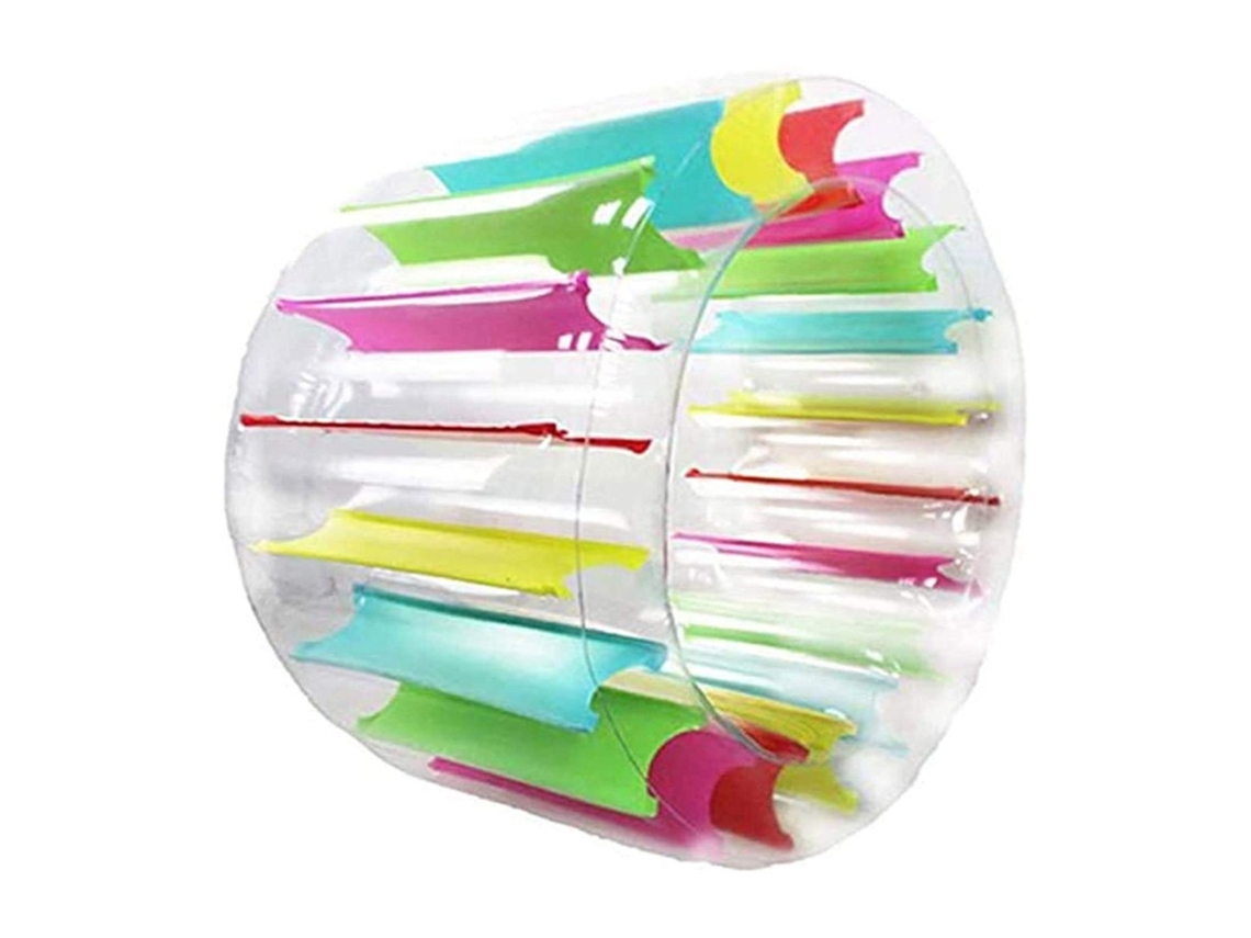 Boia Inflável em formato de roda para piscina, brinquedo flutuante para crianças AQUAFORGE