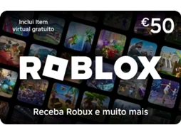 Cartão Presente ROBLOX 50 Euros (Formato Digital)