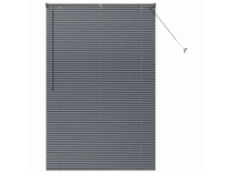 Conjunto 1 Persianas Venecianas Vidaxl Cinzento Alumínio (175 X 120 Cm)