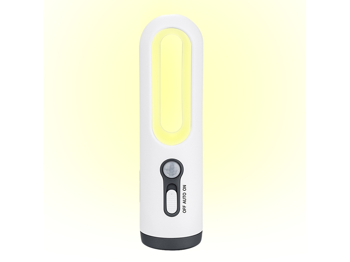 Lurelia Lanterna Led 2 Em 1, Sensor De Movimento, Usb Recarregável Para Quarto, Casa De Banho