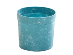10 Vasos Plástico Plantio Suculentas Azuis Worten
