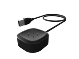 Carregador USB portátil de 100 cm com cabo de carregamento rápido para Fitbit Versa3/Sense Smart Watch Ly Ebike
