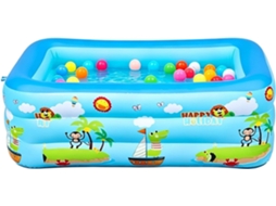 Piscina Inflável infantil, resistente a raios UV, grande, portátil e dobrável CHABERLU
