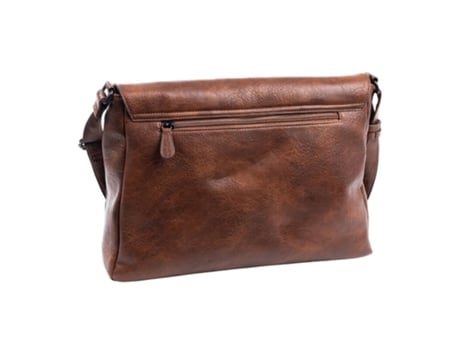 Pasta Crossbody A4 Para Homens Matties Rustic Castanha