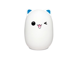 (urso) Luminária Noturna Led Recarregável Em Formato De Coelho, Feita De Silicone Macio.